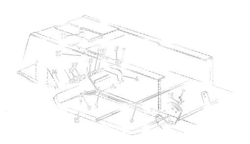 Part Location Diagram of 17888A Husky Speed Selector Lever